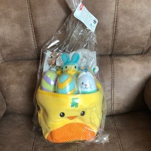Infantino Easter basket with toys. New